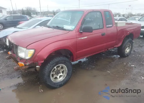1999 Toyota Tacoma из США, поврежденный, VIN 4TAWN72N0XZ499770